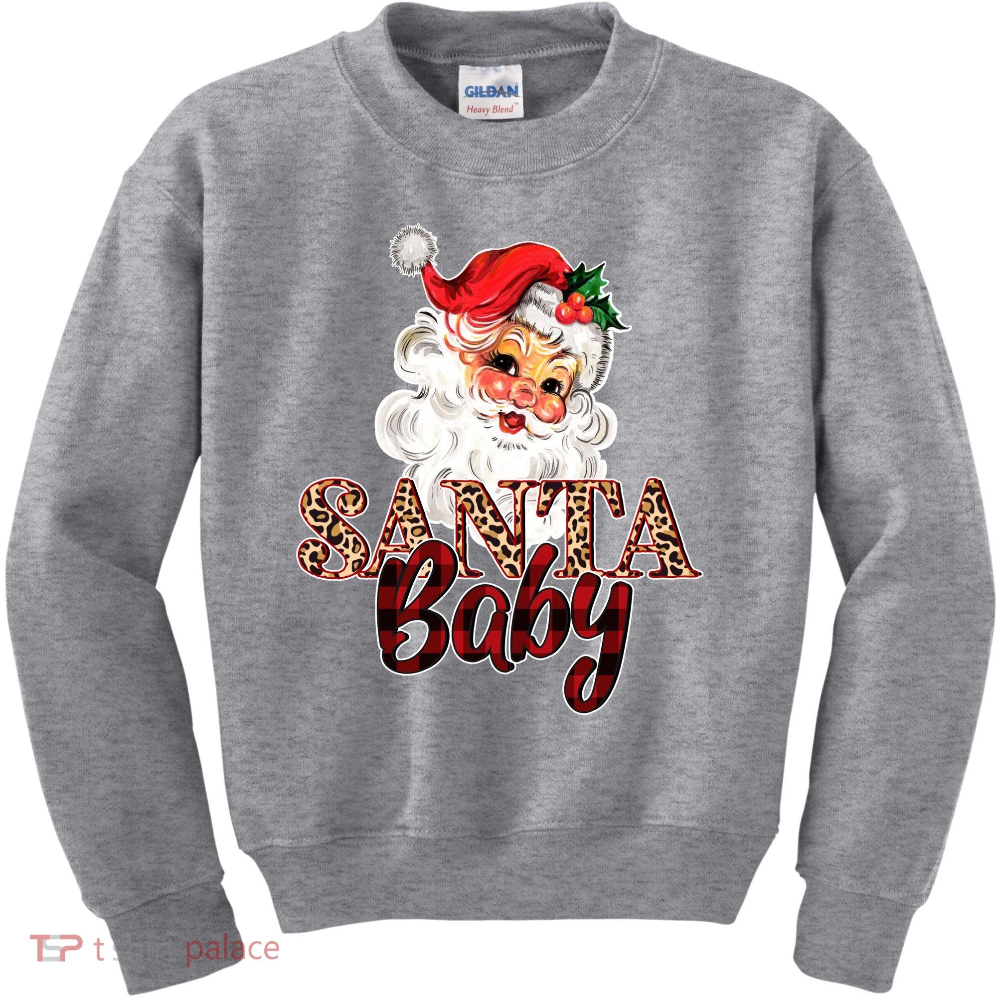 Santa Baby Cute Christmas Gift Kids Sweatshirt