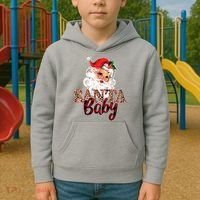 Santa Baby Cute Christmas Gift Kids Hoodie thumb 2