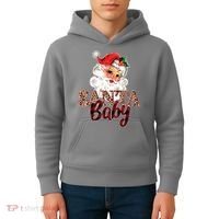 Santa Baby Cute Christmas Gift Kids Hoodie thumb 4