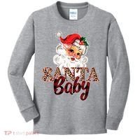Santa Baby Cute Christmas Gift Kids Long Sleeve Shirt thumb 0
