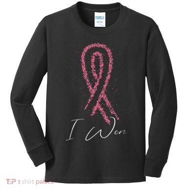 Survivor Breast Cancer Awareness Kids Long Sleeve Shirt