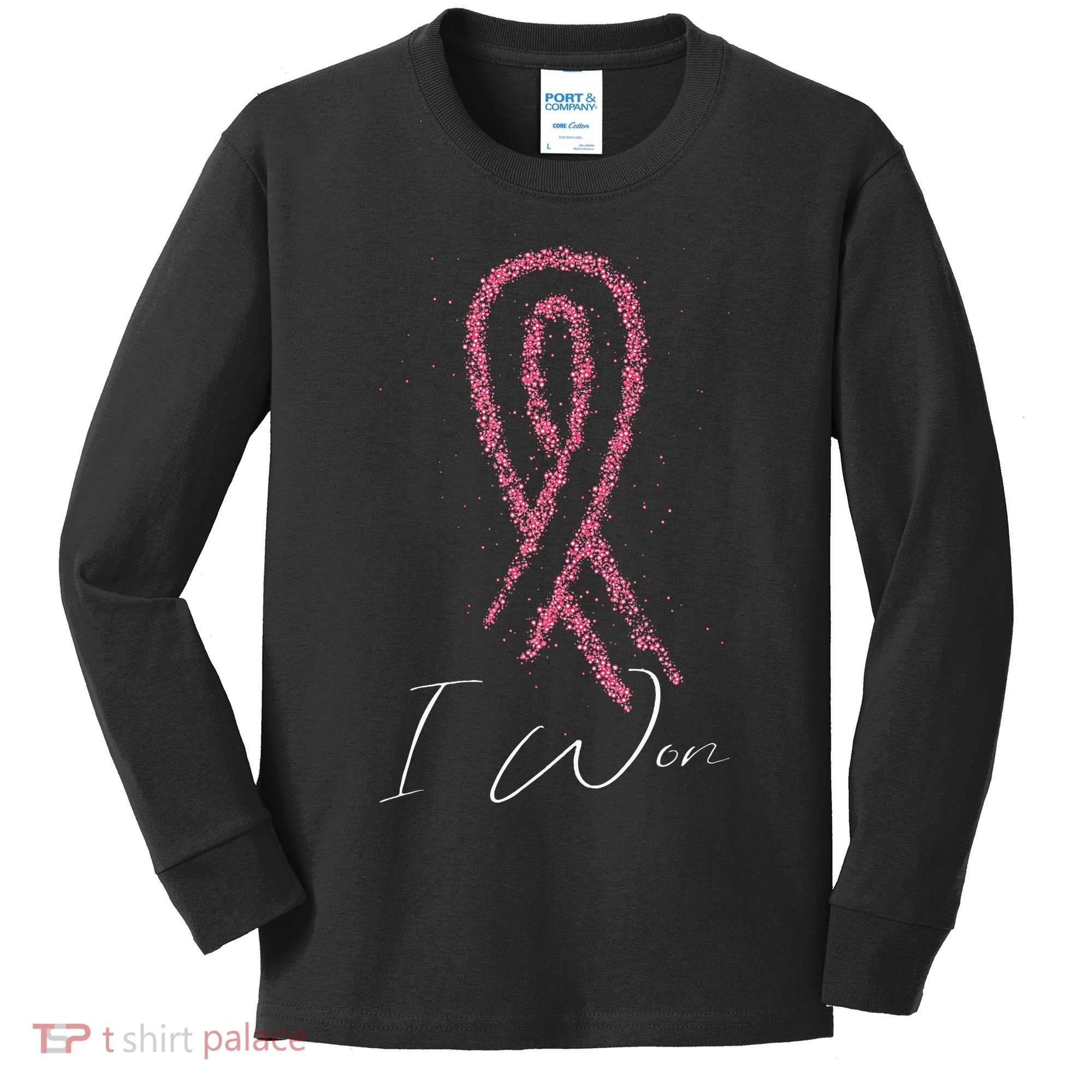 Survivor Breast Cancer Awareness Kids Long Sleeve Shirt