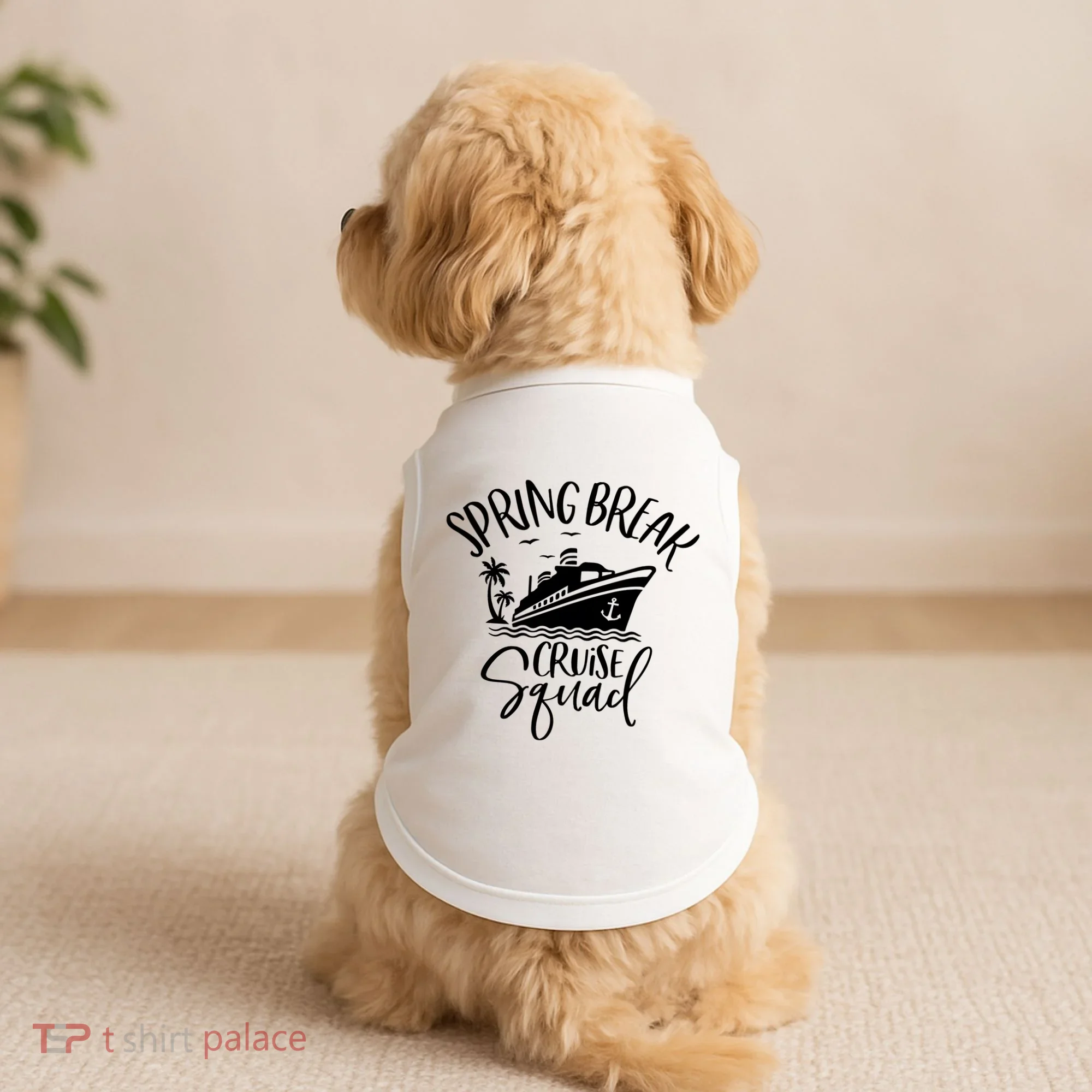 Spring Break Cruise Squad Cruising Matching Team Doggie Tank