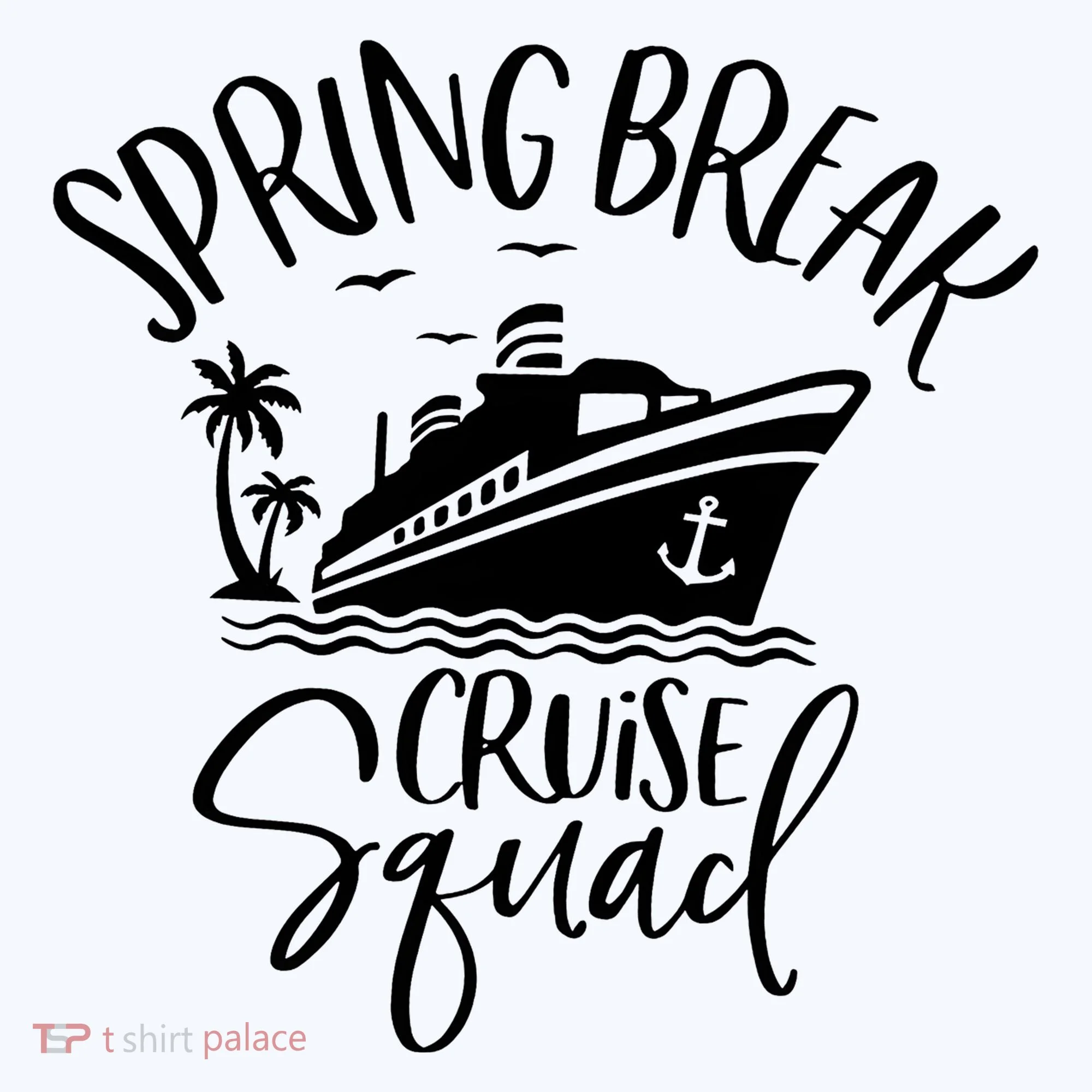 Spring Break Cruise Squad Cruising Matching Team Doggie Tank