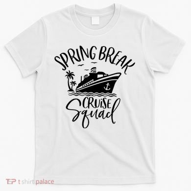 Spring Break Cruise Squad Cruising Matching Team T-Shirt