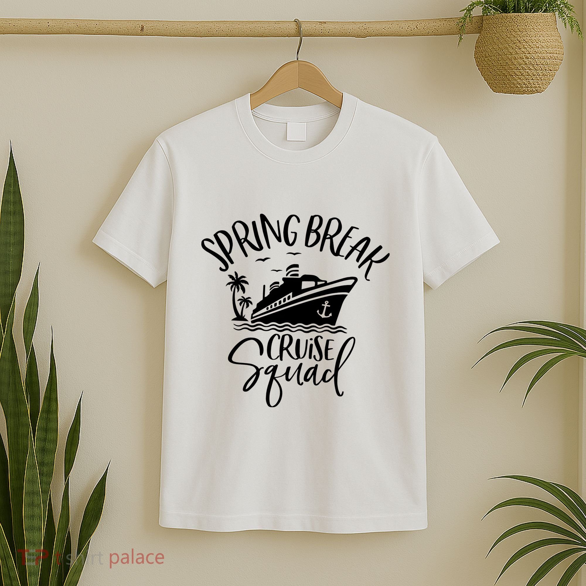 Spring Break Cruise Squad Cruising Matching Team T-Shirt