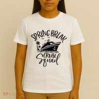 Spring Break Cruise Squad Cruising Matching Team T-Shirt thumb 4