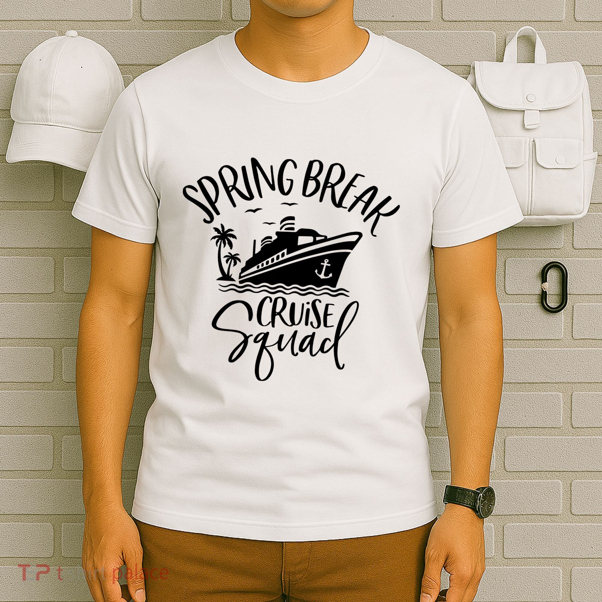 Spring Break Cruise Squad Cruising Matching Team T-Shirt