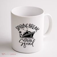 Spring Break Cruise Squad Cruising Matching Team Coffee Mug thumb 1