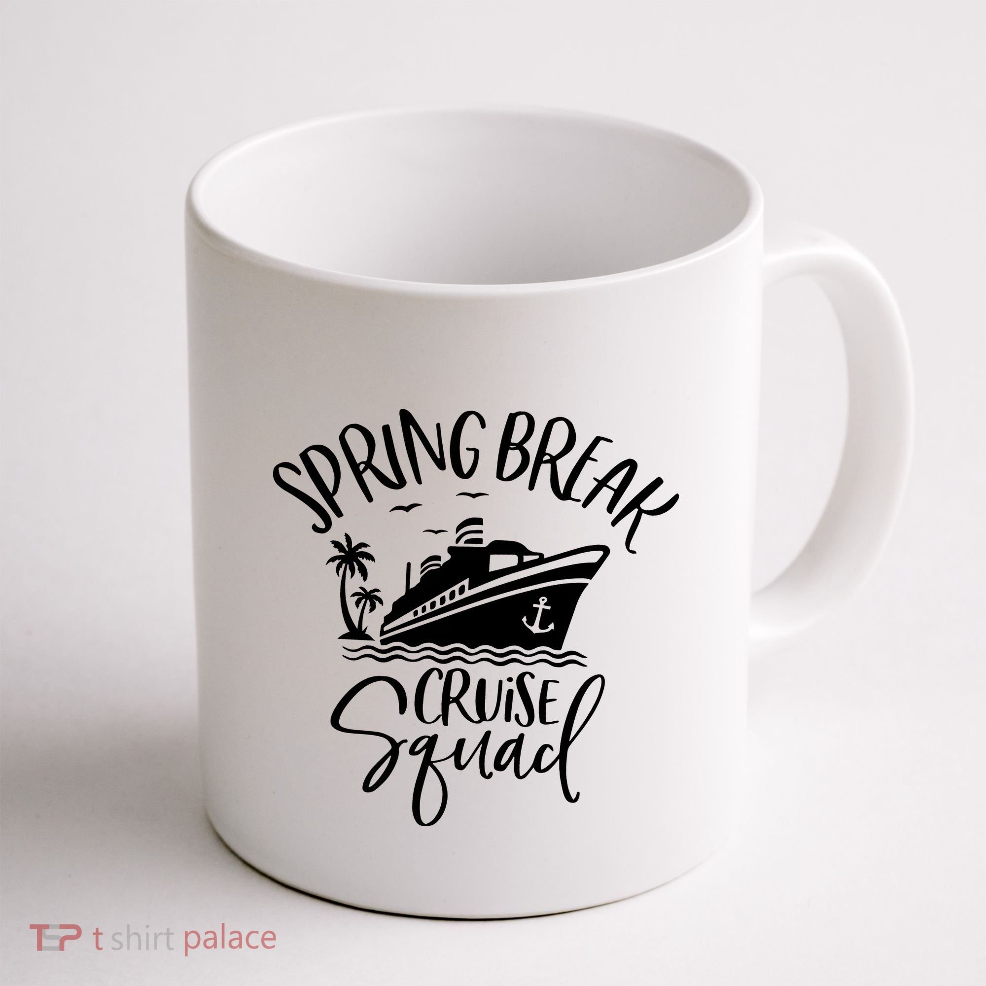 Spring Break Cruise Squad Cruising Matching Team Coffee Mug