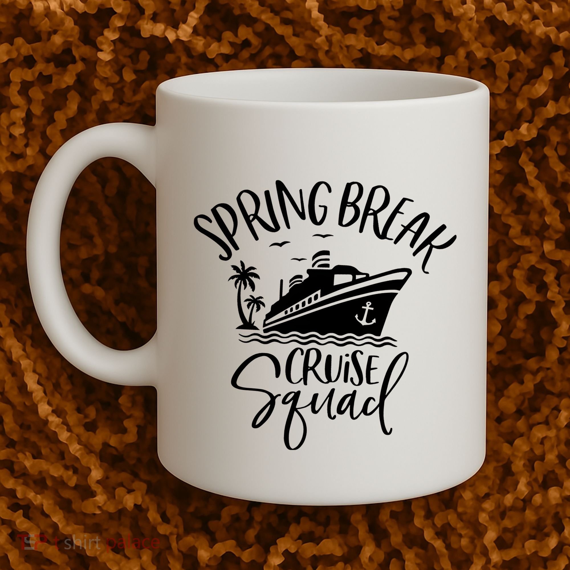 Spring Break Cruise Squad Cruising Matching Team Coffee Mug