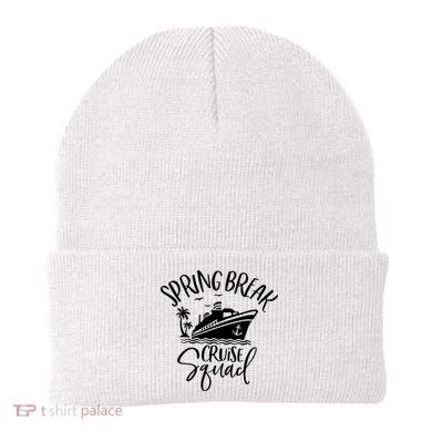 Spring Break Cruise Squad Cruising Matching Team Beanie