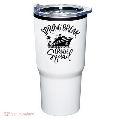 Spring Break Cruise Squad Cruising Matching Team Tumbler