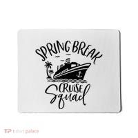 Spring Break Cruise Squad Cruising Matching Team Mousepad thumb 0