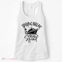 Spring Break Cruise Squad Cruising Matching Team Women's Tank Top thumb 0
