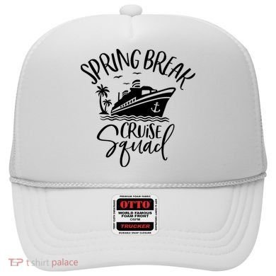 Spring Break Cruise Squad Cruising Matching Team Hat