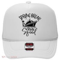 Spring Break Cruise Squad Cruising Matching Team Hat thumb 0