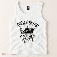 Spring Break Cruise Squad Cruising Matching Team Tank Top thumb 2
