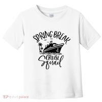 Spring Break Cruise Squad Cruising Matching Team Toddler T-Shirt thumb 0