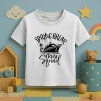 Spring Break Cruise Squad Cruising Matching Team Toddler T-Shirt thumb 3