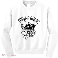 Spring Break Cruise Squad Cruising Matching Team Kids Sweatshirt thumb 0