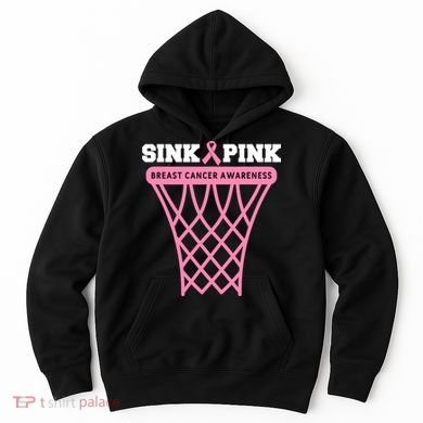 Sink Breast Cancer Basketball Funny Hoodie