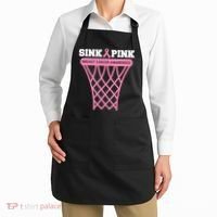 Sink Breast Cancer Basketball Funny Apron thumb 2