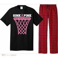 Sink Breast Cancer Basketball Funny Pajama Set thumb 0