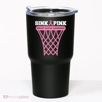 Sink Breast Cancer Basketball Funny Tumbler thumb 0
