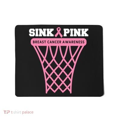 Sink Breast Cancer Basketball Funny Mousepad