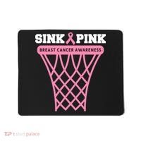 Sink Breast Cancer Basketball Funny Mousepad thumb 0