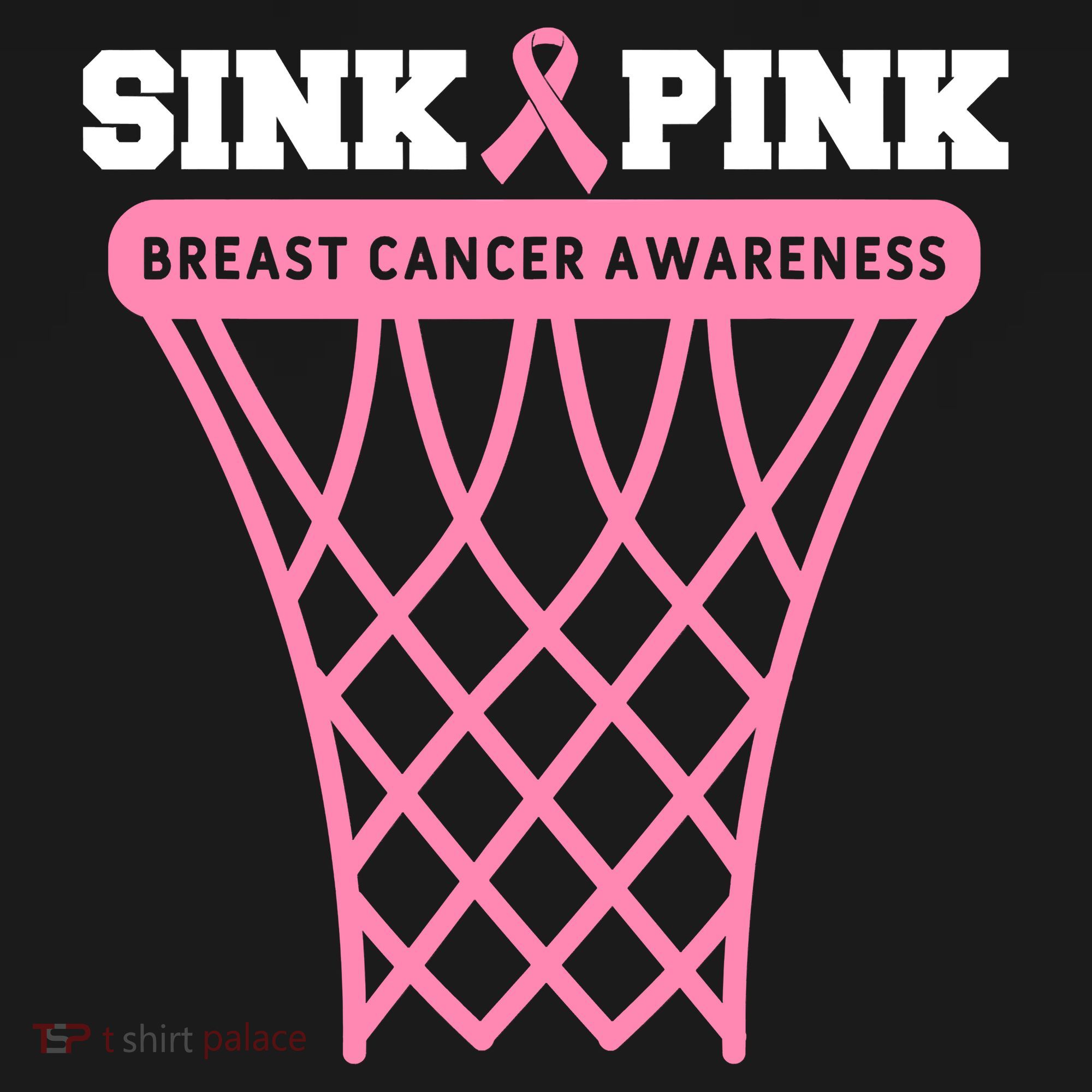 Sink Breast Cancer Basketball Funny Women's Tank Top