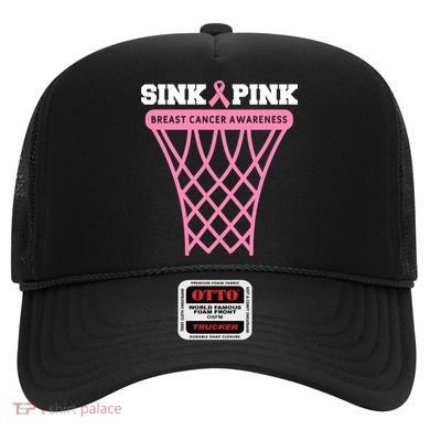 Sink Breast Cancer Basketball Funny Hat