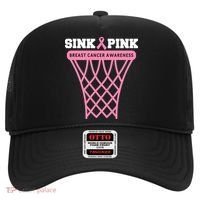 Sink Breast Cancer Basketball Funny Hat thumb 0