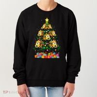 School Bus Christmas Tree Xmas Holidays School Bus Driver Gift Women's Sweatshirt thumb 0