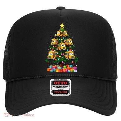School Bus Christmas Tree Xmas Holidays School Bus Driver Gift Hat