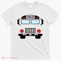 School Bus Costume Funny Yellow School Bus Driver T-Shirt thumb 0