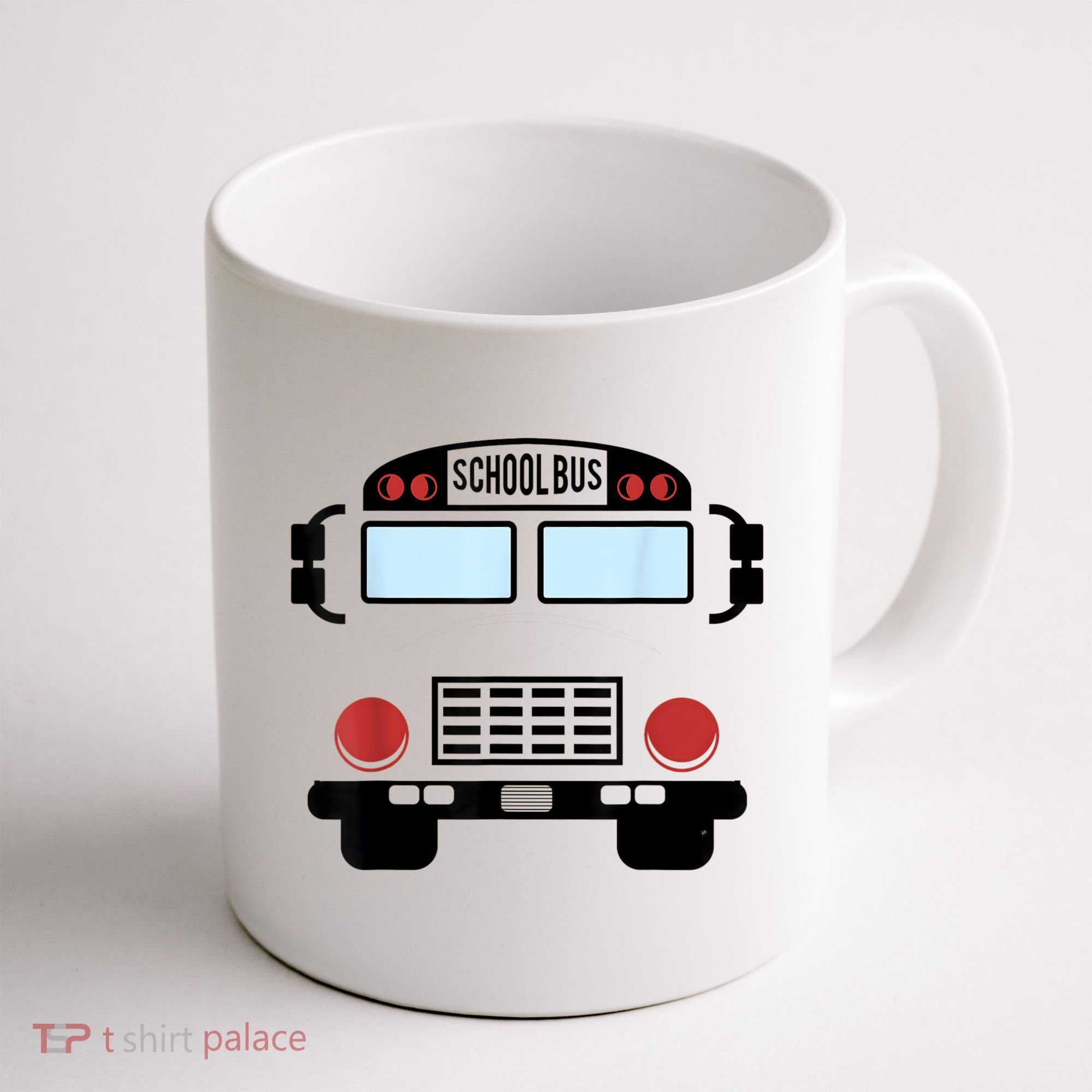School Bus Costume Funny Yellow School Bus Driver Coffee Mug