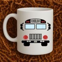 School Bus Costume Funny Yellow School Bus Driver Coffee Mug thumb 2