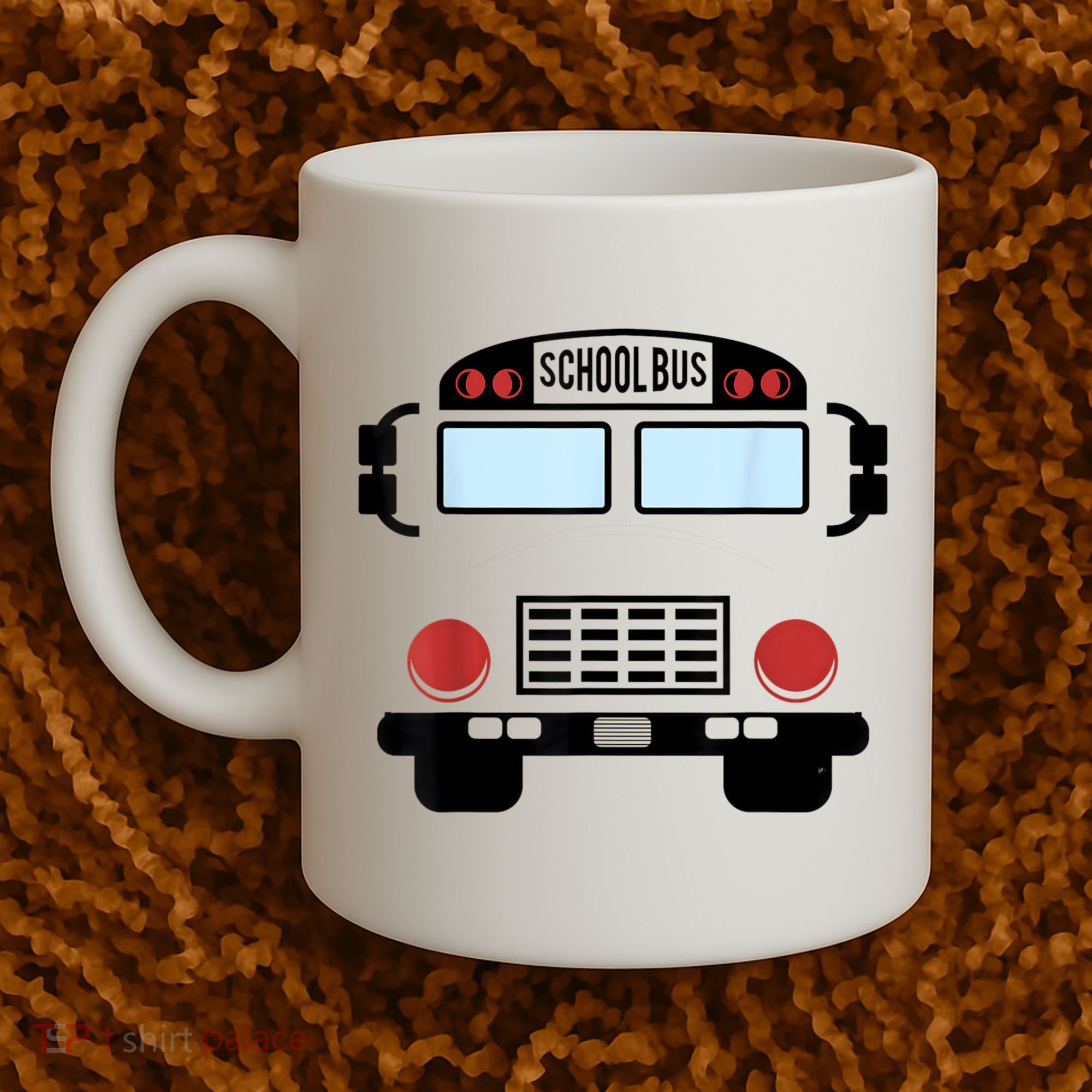 School Bus Costume Funny Yellow School Bus Driver Coffee Mug