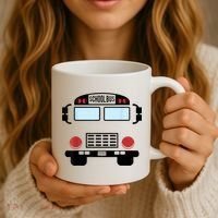 School Bus Costume Funny Yellow School Bus Driver Coffee Mug thumb 3