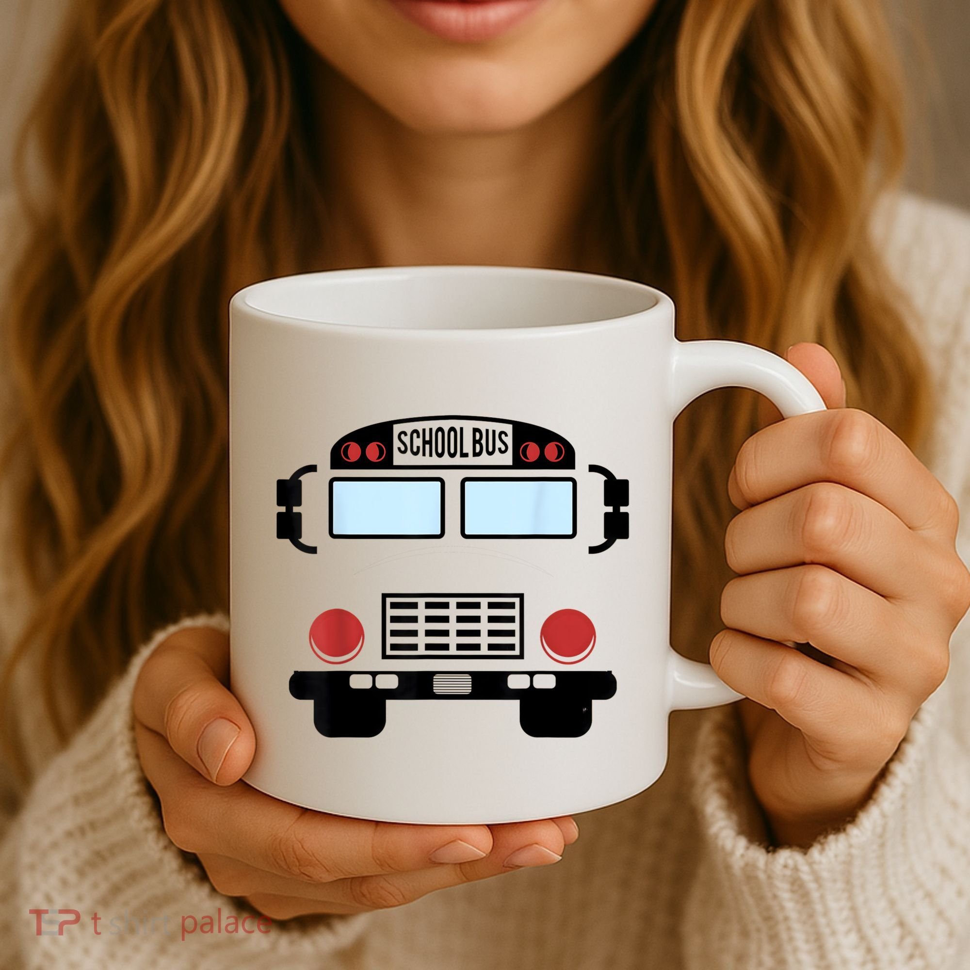 School Bus Costume Funny Yellow School Bus Driver Coffee Mug