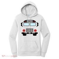 School Bus Costume Funny Yellow School Bus Driver Women's Hoodie thumb 0