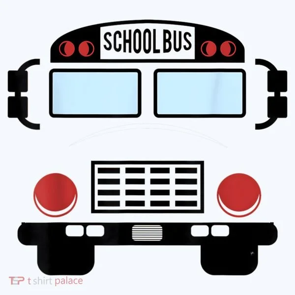 School Bus Costume Funny Yellow School Bus Driver Women's Hoodie