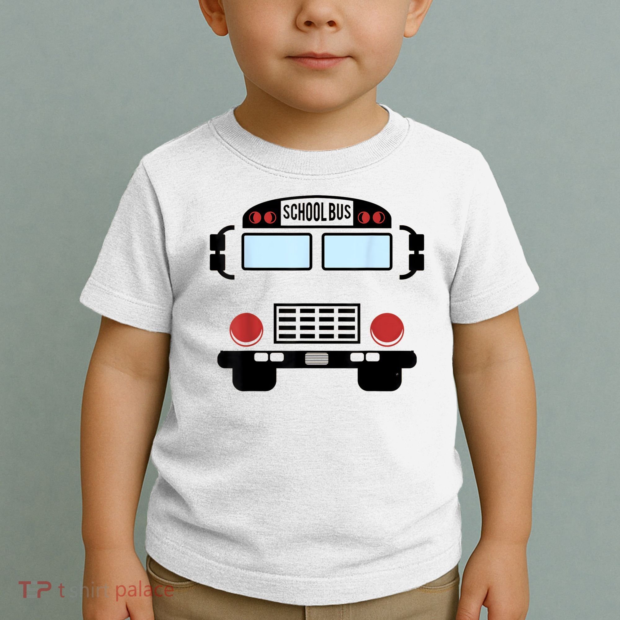 School Bus Costume Funny Yellow School Bus Driver Toddler T-Shirt