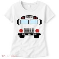 School Bus Costume Funny Yellow School Bus Driver Women's T-Shirt thumb 0