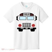 School Bus Costume Funny Yellow School Bus Driver Kids T-Shirt thumb 0