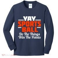 Sports Ball Do The Thing Kids Long Sleeve Shirt thumb 0