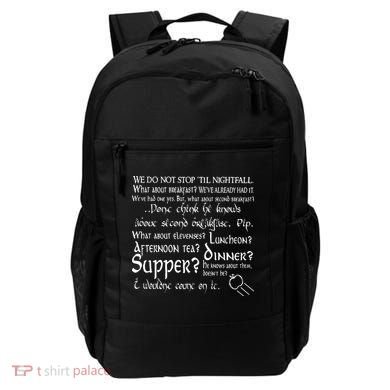 Second Breakfast Design On A Backpack