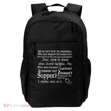 Second Breakfast Design On A Backpack